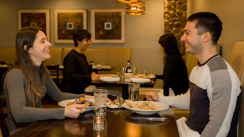 Group at Al Dente Ristorante at Snowshoe Mountain