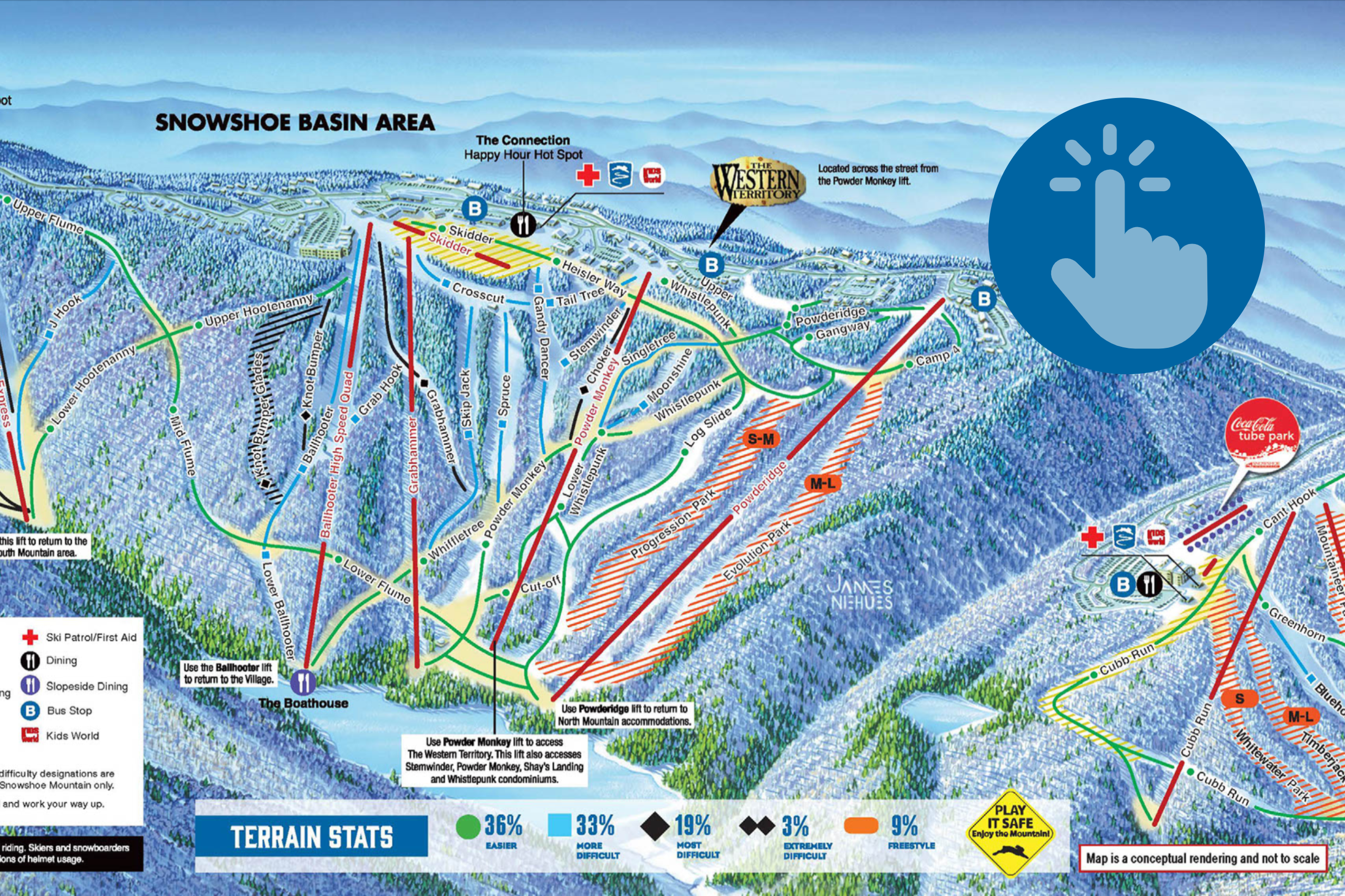 Silver Creek Ski Map Trail Maps, Backcountry Maps, Ski Maps At Snowshoe Mountain