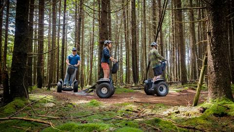 Segway Tours at Snowshoe Mountain