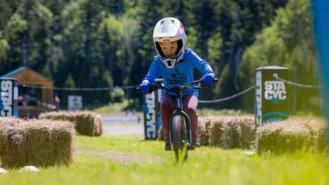 STACYC bikes at Snowshoe Mountain