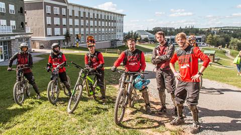 Snowshoe Bike Patrol