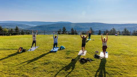 Power Yoga Retreat at Snowshoe Mountain