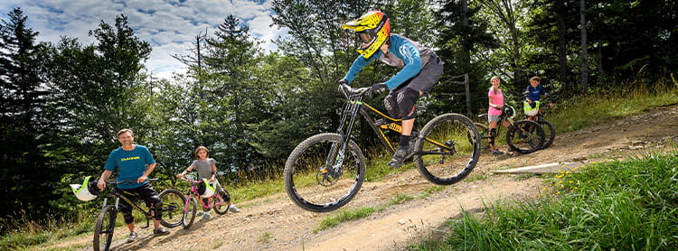 Bike Lessons at Snowshoe Mountain