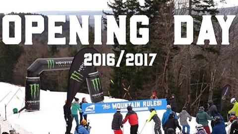 opening day at snowshoe mountain