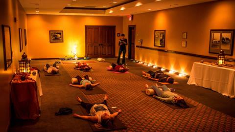 Yoga Class at Snowshoe Mountain