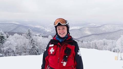 snowshoe mountain patrol