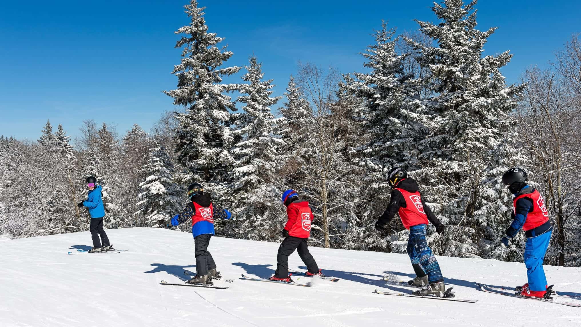 Snowshoe Ski, Snowboard and Mountain Bike School Kid's Group