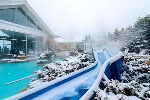 Winter at the Pool