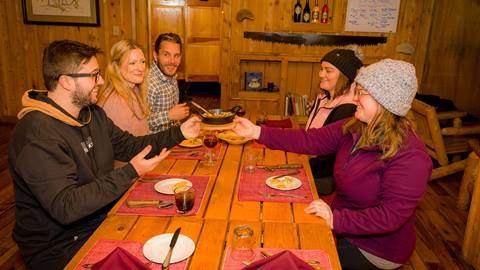 Winter Adventure Dining Tours at Snowshoe Mountain