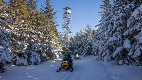 Backcountry Snowmobile Adventure | Snowshoe Mountain