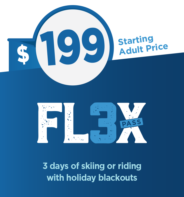 Flex 3 Pass | Snowshoe Mountain Resort