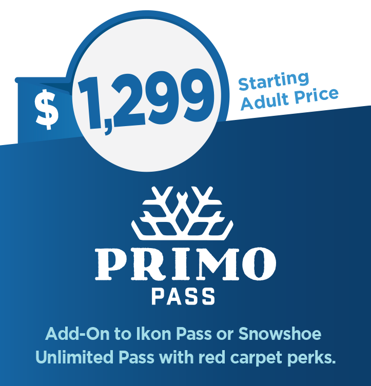 Primo Pass Add On | Snowshoe Mountain Resort