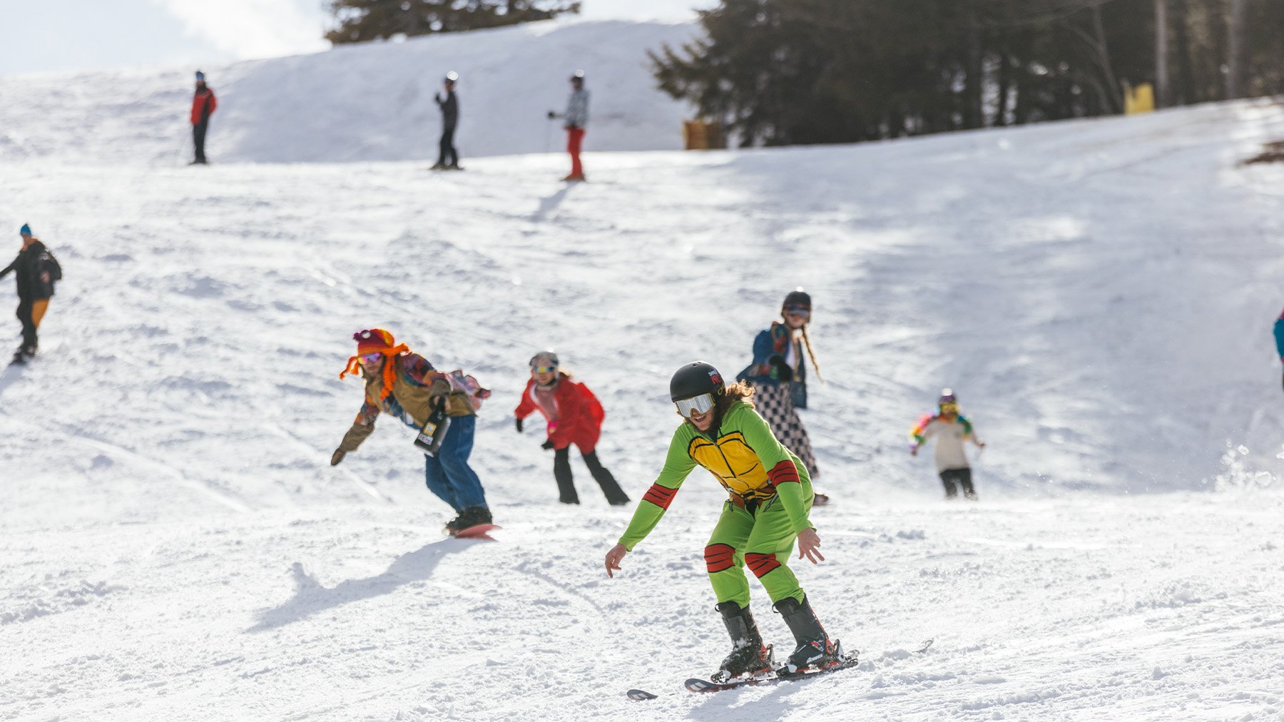 Spring Skiing at Snowshoe Mountain Resort