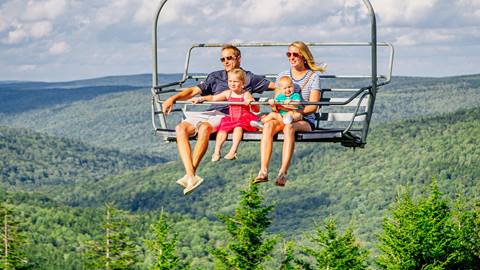 Scenic Lift Rides at Snowshoe Mountain