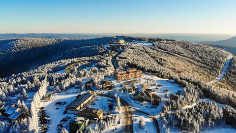 Aerial Mountain View