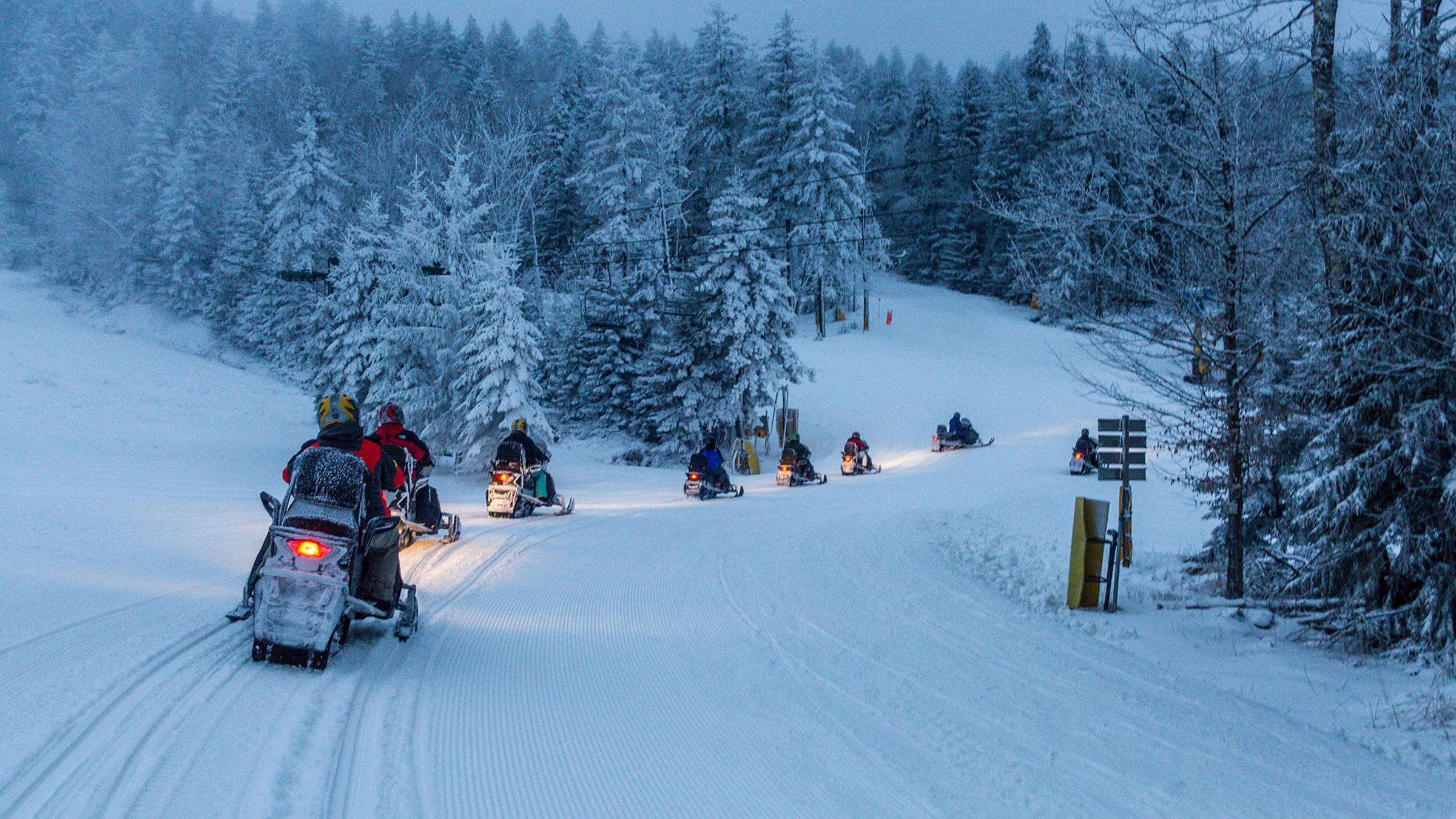 Snowmobile Tours Snowshoe Mountain Resort